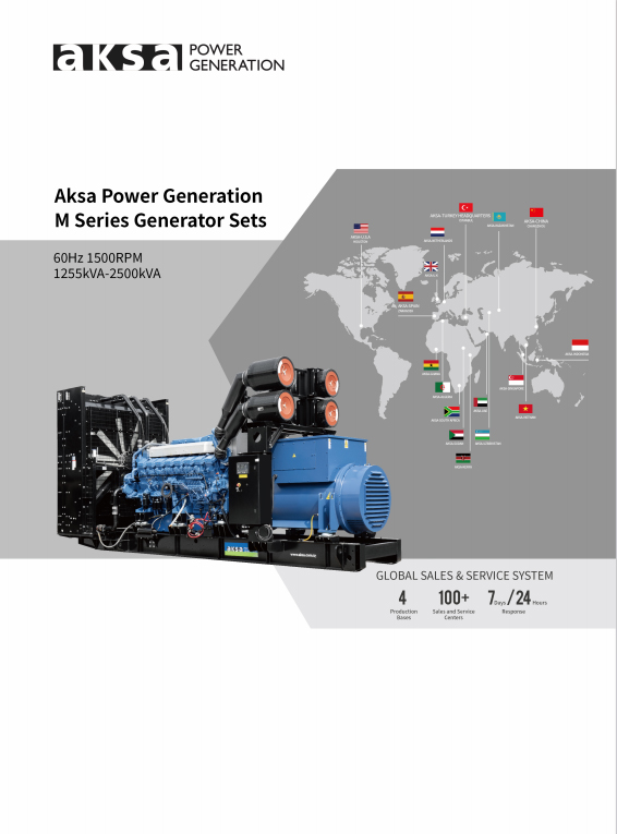 M Series Generator Sets Product Sheets - 60HZ